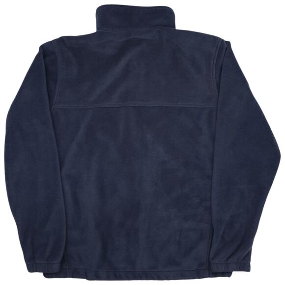 Columbia Jacket Mens Large Navy Blue Full Zip Fleece Outdoors Steens Mountain - Picture 8 of 12